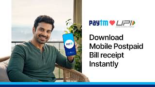 How to Get Your Postpaid Mobile Recharge Receipt on Paytm (Step-by-Step) 📲 | @paytm #shorts screenshot 1