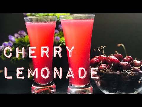 Video: How To Make Lemonade And Cherry Syrup