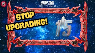 STOP UPGRADING! The OPS 15 "Camping" Level | How to Play Star Trek Fleet Command | Outside Views