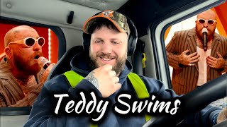 First Time Reaction | Teddy Swims - The Door (Live)