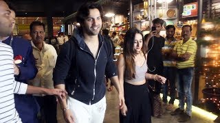 Varun Dhawan With Girlfriend Natasha Dalal Spotted At Mumbai Airport