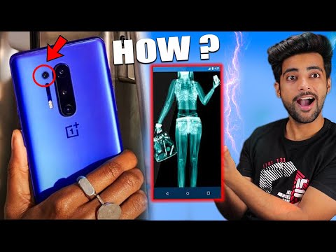How Oneplus 8 pro see through Object ? 😱 in Hindi