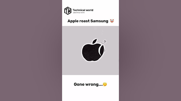 Apple roast Samsung making fun🤡 # gone wrong ..🗿# shorts