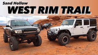Sand Hollow WEST RIM TRAIL s.w.a.g. Trail Ride!