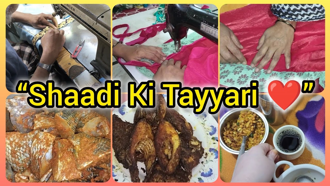 Shaadi Ki Tayyari Shuru 😍 Ammi Dupatta Design | Pappa Stitching | Fish Fry