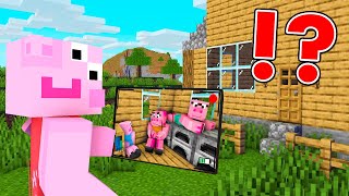 Peppa Pig Plays Hide And Seek With Using HACKS To Cheat in Minecraft