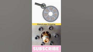 Manual Pipe Crimping #mechanism #cad #3ddesign #3danimation @3dcadpanda