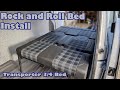 How to Install a Rock and Roll Bed - VW T5 Campervan Conversion