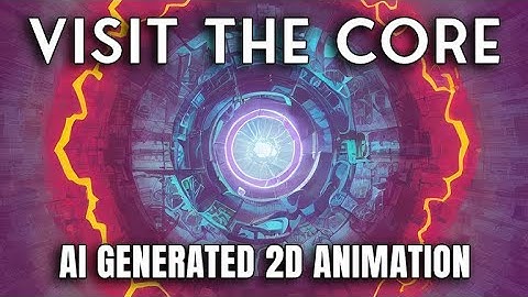 Experience the Incredible Power of AI-Generated Fractal Core Animation  | Stable Diffusion Animation