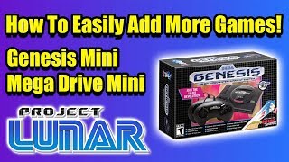 How To Easily Add More Games to The Sega Genesis Mini  / Mega Drive Mini with ProJect LUNAR! screenshot 2