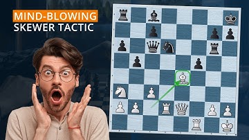 4 MIND-BLOWING Skewer Tactic Examples!