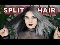 HOW TO DO SPLIT HAIR DYE | diy at home