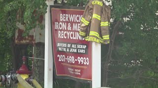 Water ban lifts following scrap metal fire in Berwick