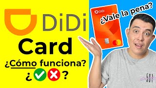 Tarjeta DIDI CARD ¿Vale la pena? 🤔 [Tarjeta de crédito DIDI CARD ¿Como funciona?]