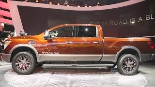 2016 Nissan Titan Xd 2015 Detroit Auto Show Youtube