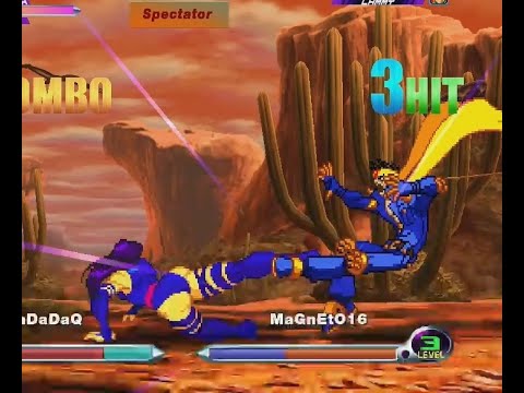 MvC2 XBL Mid Tier Tournament # 3 [LB]: DonDaQ vs Magneto16 [Romneto Commentary] .:10.14.23:.