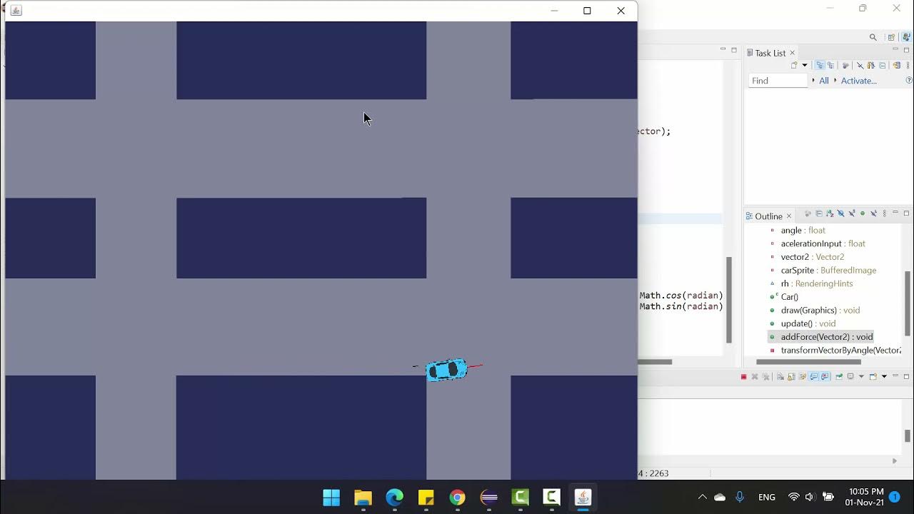 Car Drift 2D Java Game + Source Code - YouTube