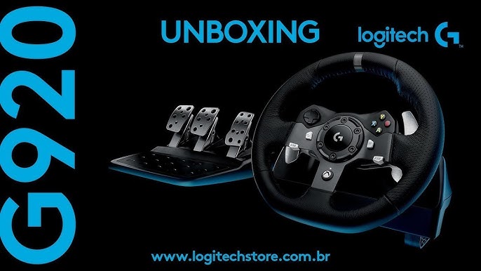 Câmbio Logitech G Driving Force Shifter Para G29 / G920 - Unboxing /  Instalação e Jogo 