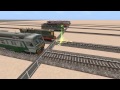 Гонка на поездах.Race on trains. Trainz Simulator 12
