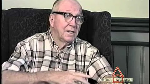 Lepisto World War II veteran U.S. Army Natick Veterans Oral History Project YouTube sharing