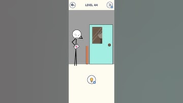 Brain Exercise Gameplay || Draw Puzzle 2 ✏️💯: Level *44 #Shorts #PlayGo!