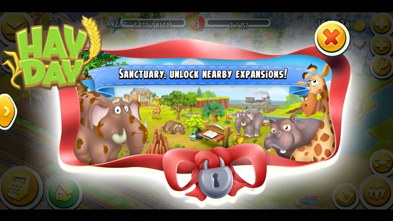 How to Open the Wildlife Sanctuary in Hay Day (Tutorial) - YouTube