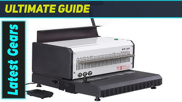Best Electric Heavy-Duty Binding Machine for A3/A4 Calendars & Documents