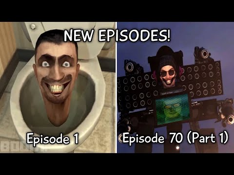 Skibidi Toilet 1 - 70 Part 1 All Episodes (60 FPS REMASTERED) Astro Toilet Killed DJ (Episode 71?)