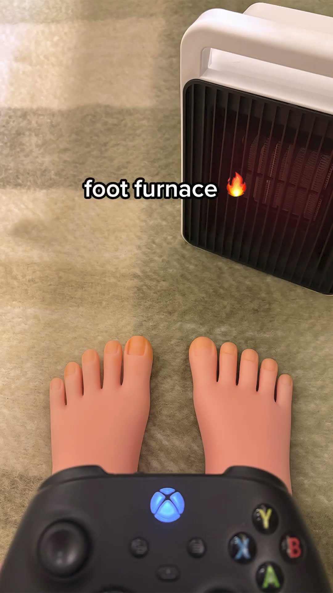 Toes go brrr ? #Xbox #GamingAnywhere #StayFrosty #GamingMemes
