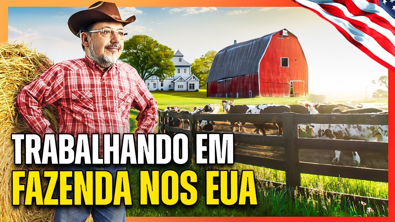 TRABALHO EM FAZENDA NOS EUA. AGRONEGÓCIO DÁ GREEN CARD?