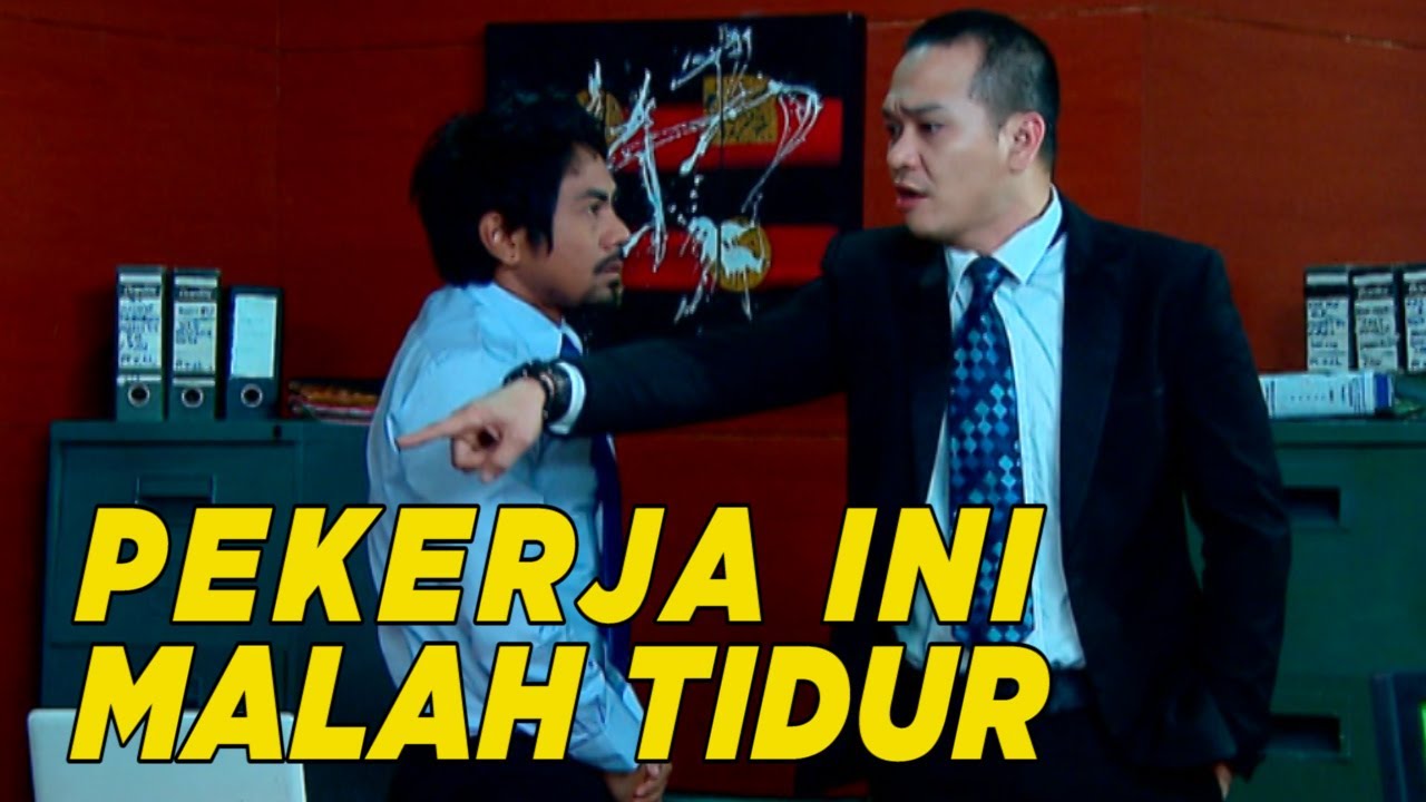 Karyawan ini dimarahin bos karena ketahuan tidur | SKETSA