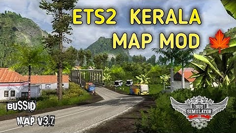 ✅ ETS2 KERALA MAP MOD For Bus simulator Indonesia 🍁// Kerala Map #keralamapmod #bussidmapmod #mapmod