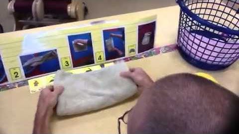 Life Skills Folding Towels