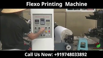 Fully Automatic Flexo Printing Machine | Best Flexo Printing Machine in Kolkata
