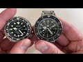 Size comparison: SēL Omnidiver vs Seiko Tuna sbbn031 300m diver