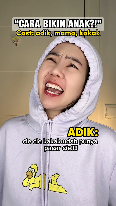 Adek penasaran cara bikin anak?!😱 #shorts#Ren