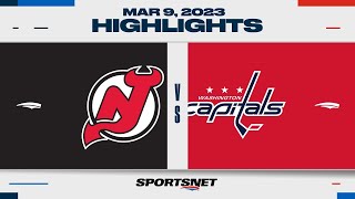 NHL Highlights | Devils vs. Capitals - March 9, 2023 Wealth
