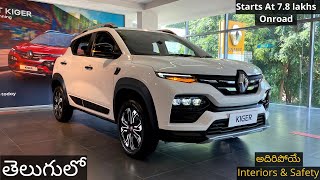 Renault Kiger 2023 | Top Model RXZ | Detailed Review with Features and Onroad Price in Telugu