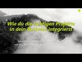 Wie du dierichtigen Projekte in dein Businessintegrierst - Einführung
