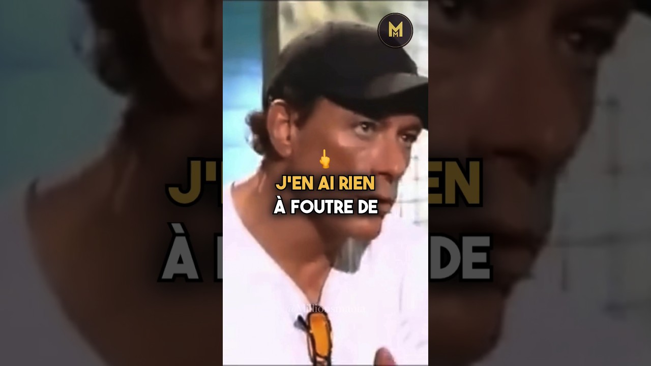 Le franc parle de JCVD ! N’oublies pas de t’abonner 👉@millionsmania 