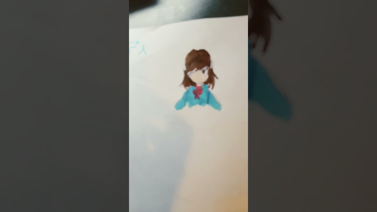 Maddy made me draw on paper. And i draw maddy 