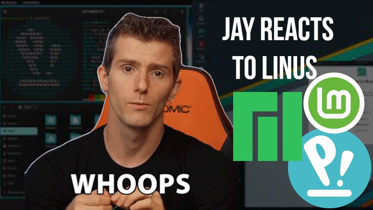 Jay Reacts to Linus Tech Tips' Linux Daily Driving Challenge 1 - YouTube
