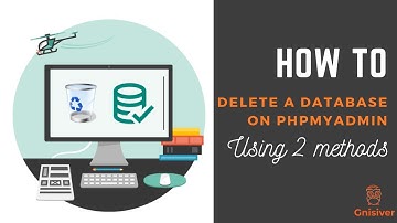 How to | Delete a database on phpMyAdmin (2 methods)