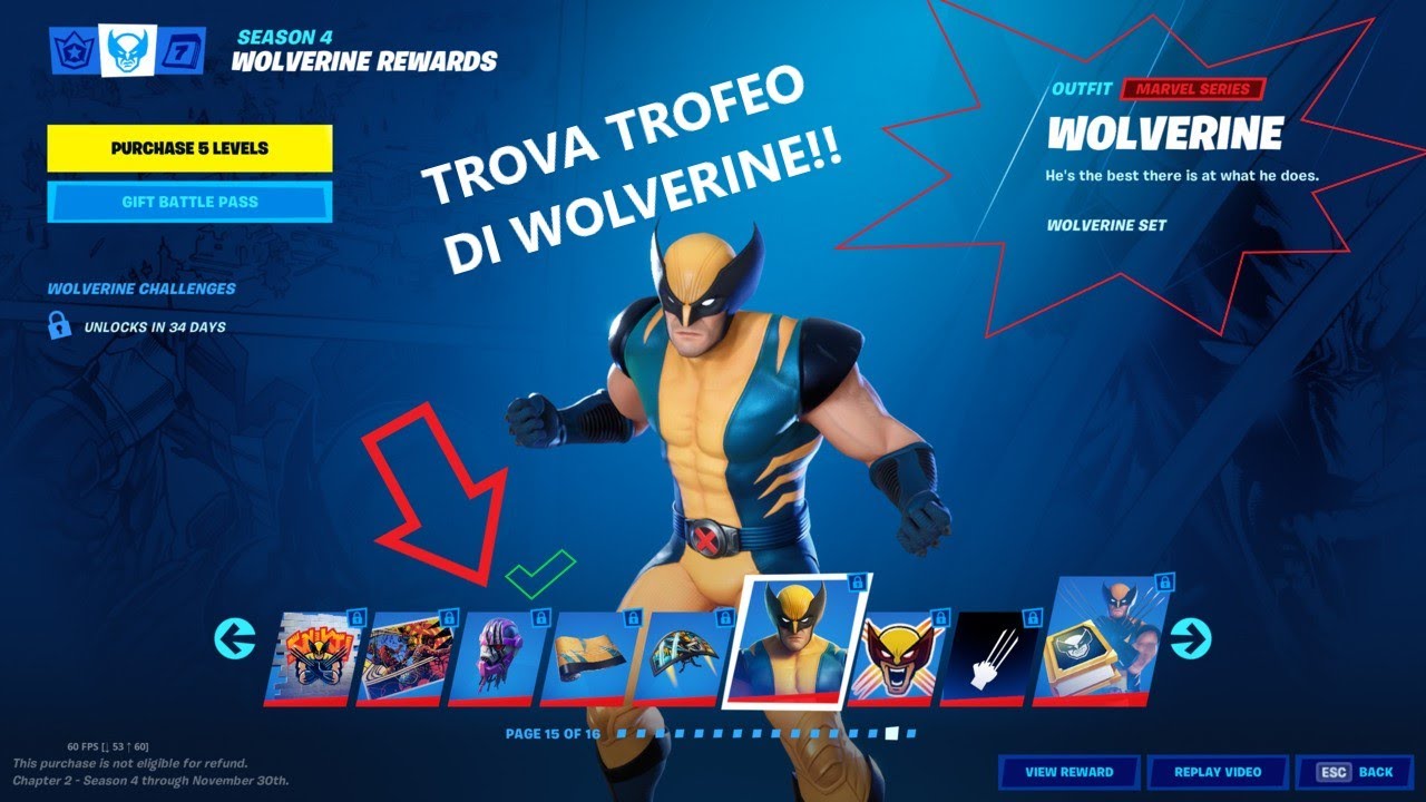 COME SBLOCCARE LO ZAINETTO DI WOLVERINE su FORTNITE! - YouTube