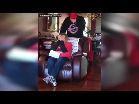 Georgia fan surprises his dad with national championship tickets | ESPN