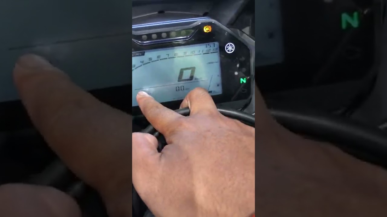 Yamaha R15 V4 Speedometer Detail Information