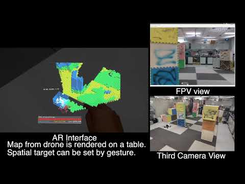 An Augmented Reality Interaction Interface for Autonomous Drone