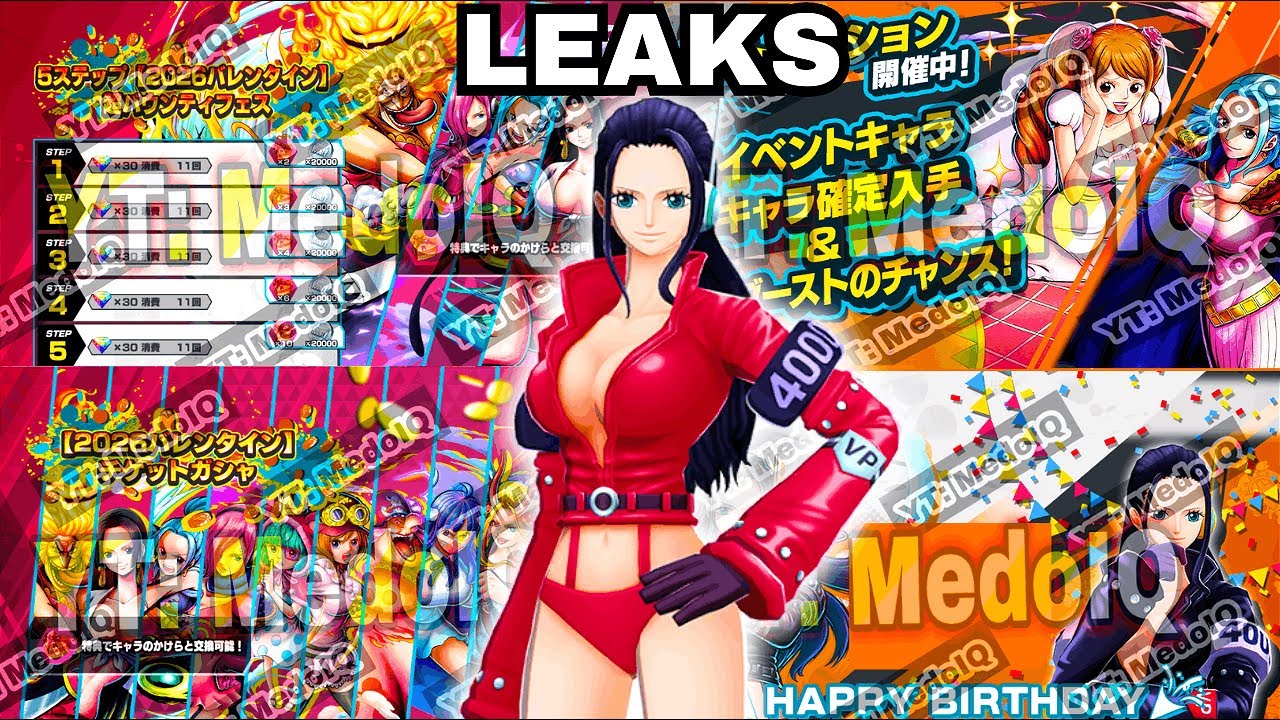 New Leaks Blue Bigmom Rebanner Valentines Day OPBR