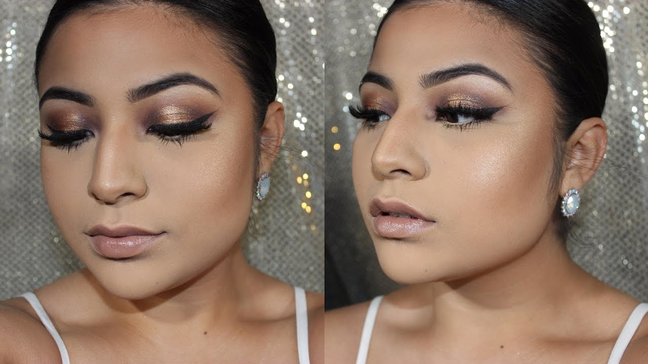 camera iphone 8 plus apk Prom Make up look (Bronzed 3d Smokey Eye)