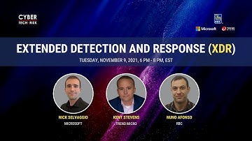 Panel Discussion of Extended Detection and Response (XDR)